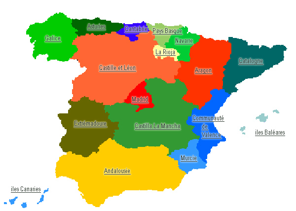 Ma Maison en Andalousie - mapa